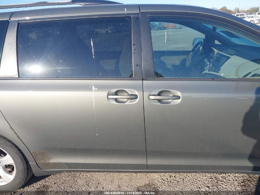 2011 Toyota Sienna Le V6 VIN: 5TDKK3DC4BS109246 Lot: 43685516