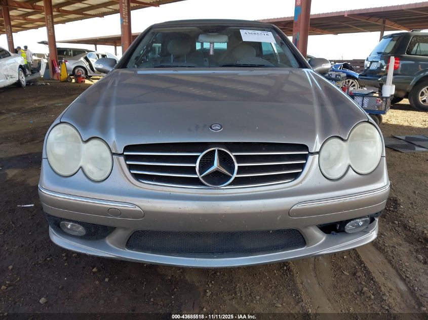 2005 Mercedes-Benz Clk 500 VIN: WDBTK75J55F148360 Lot: 43685518