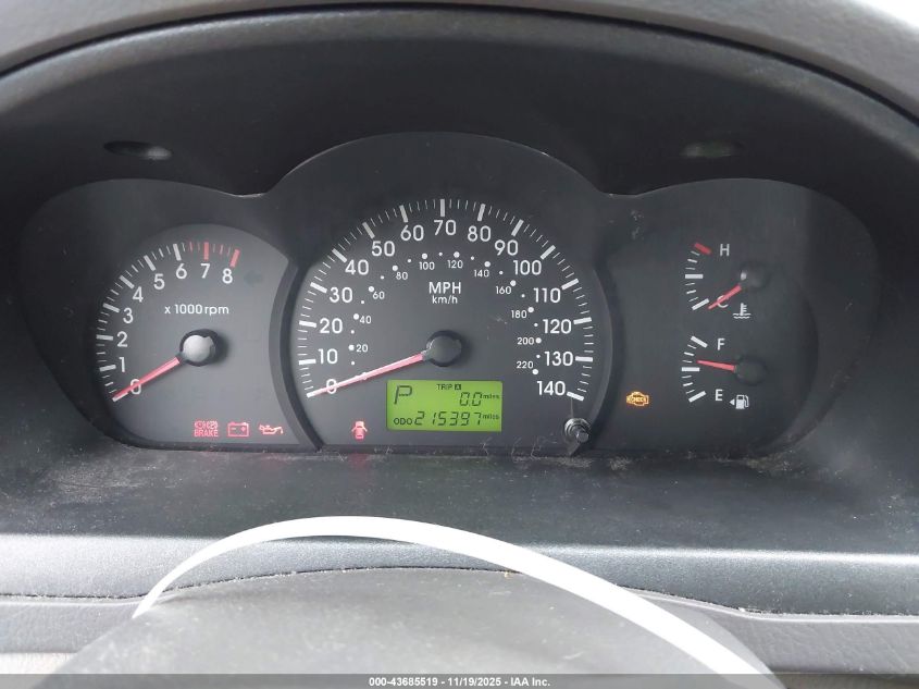 2006 Kia Spectra Ex/Lx/Sx VIN: KNAFE121265299913 Lot: 43685519