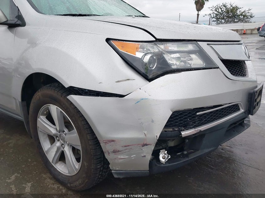 2010 Acura Mdx VIN: 2HNYD2H21AH519123 Lot: 43685521
