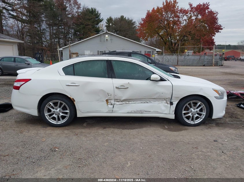 2009 Nissan Maxima 3.5 Sv VIN: 1N4AA51E69C818181 Lot: 43685534