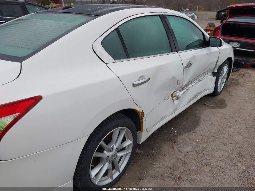 2009 Nissan Maxima 3.5 Sv VIN: 1N4AA51E69C818181 Lot: 43685534