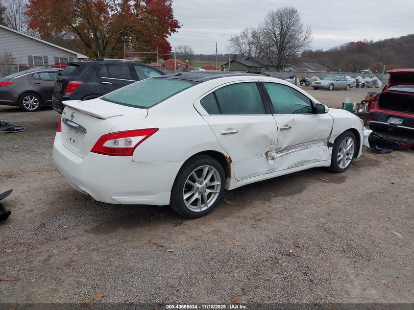 1N4AA51E69C818181 2009 NISSAN MAXIMA photo no. 4