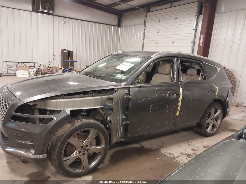 2021 Genesis Gv80 3.5T Awd VIN: KMUHCESC3MU036727 Lot: 43685570