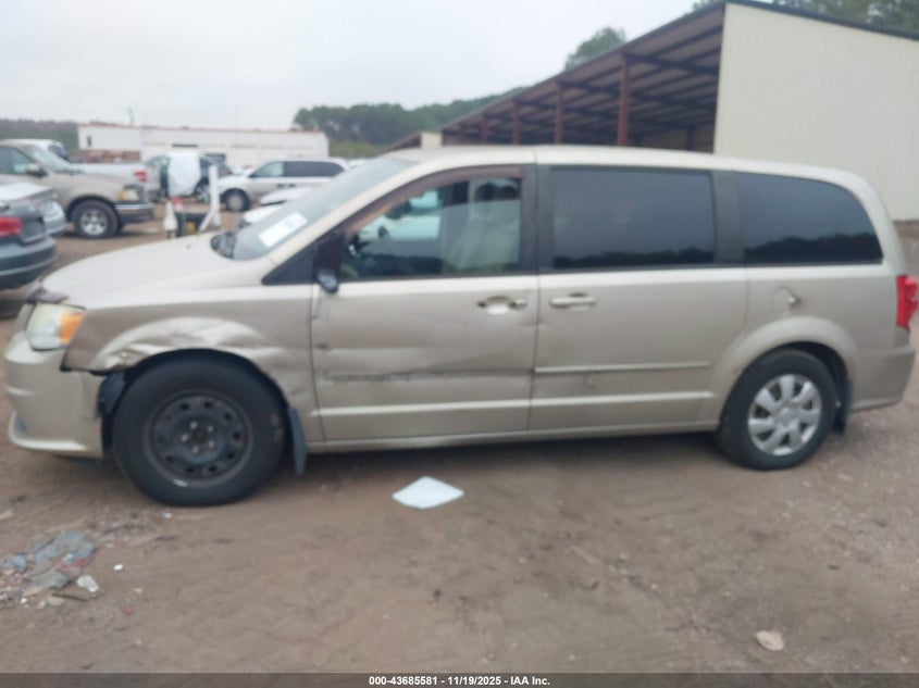 2014 Dodge Grand Caravan Se VIN: 2C4RDGBG5ER163609 Lot: 43685581