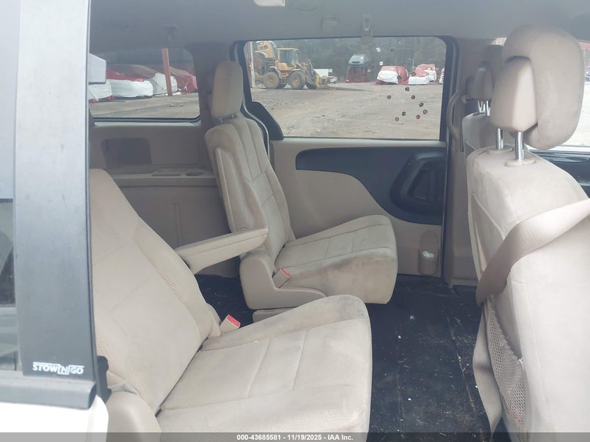 2014 Dodge Grand Caravan Se VIN: 2C4RDGBG5ER163609 Lot: 43685581