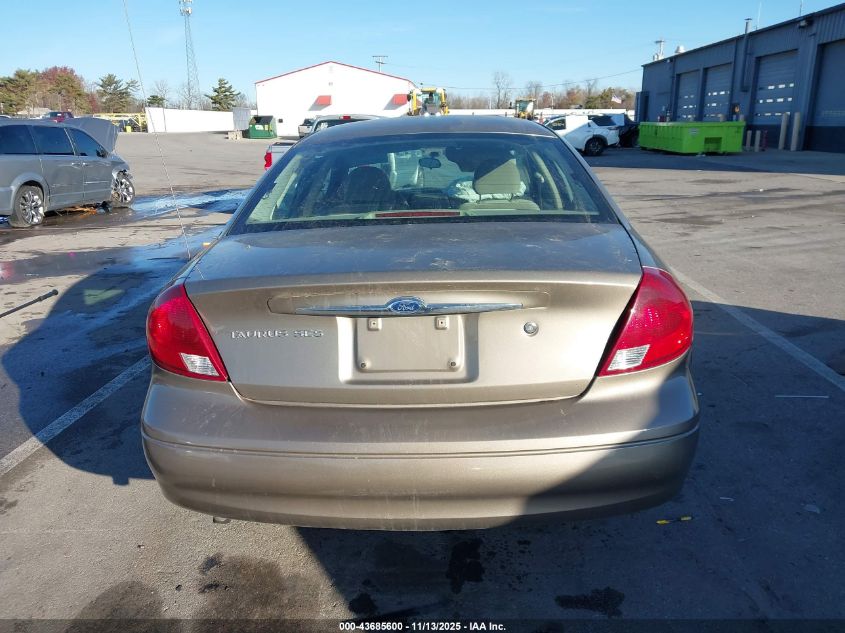 2002 Ford Taurus Ses VIN: 1FAFP55272A261190 Lot: 43685600