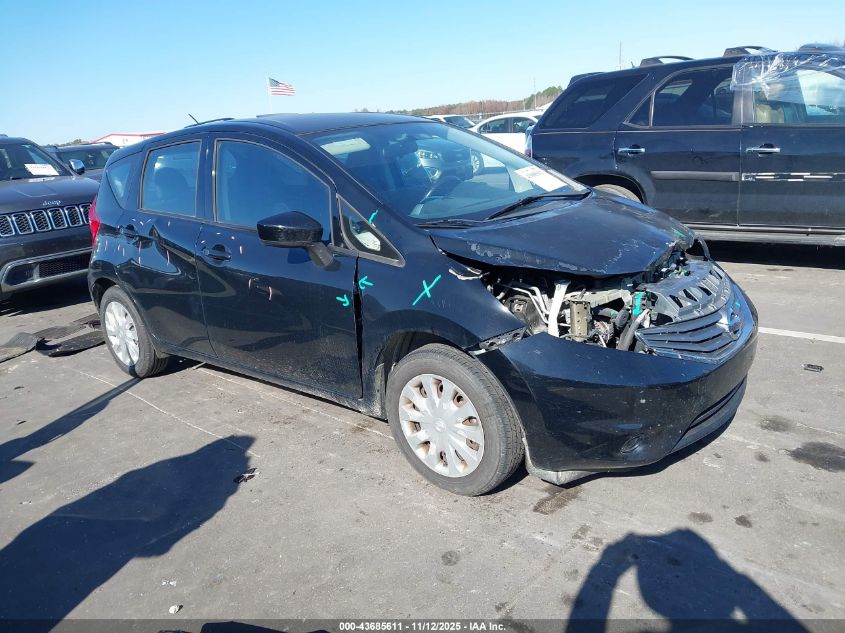 NISSAN VERSA NOTE S (SR)/S PLUS/SL/SR/SV