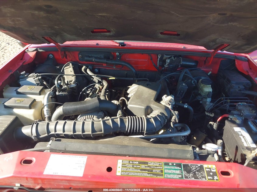 2004 Ford Ranger Edge/Tremor/Xlt VIN: 1FTYR44U24PA70898 Lot: 43685643