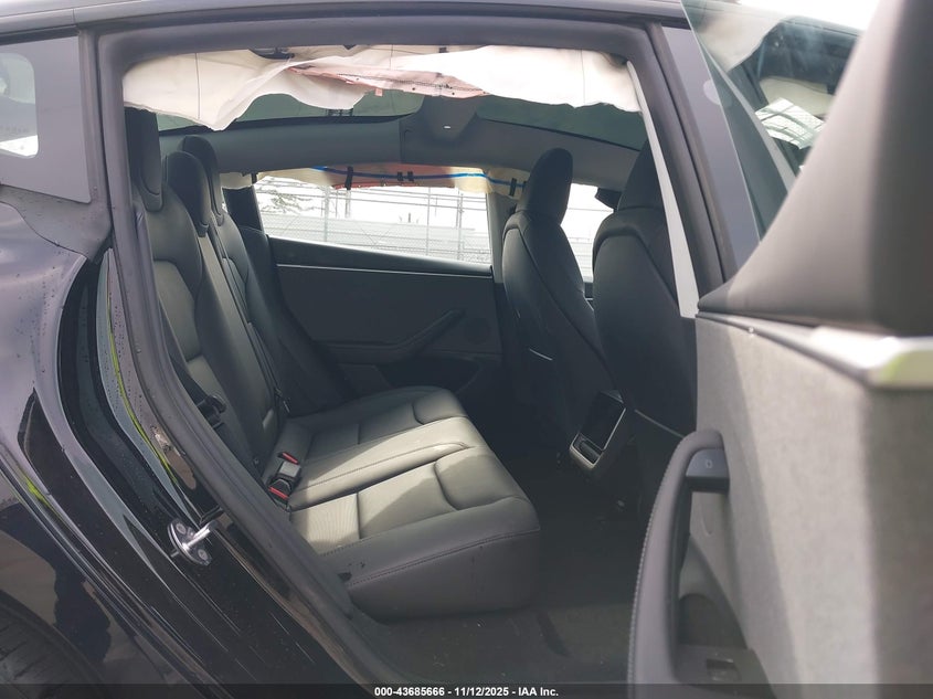 2024 Tesla Model 3 Long Range Dual Motor All-Wheel Drive/Rear-Wheel Drive VIN: 5YJ3E1EAXRF868625 Lot: 43685666