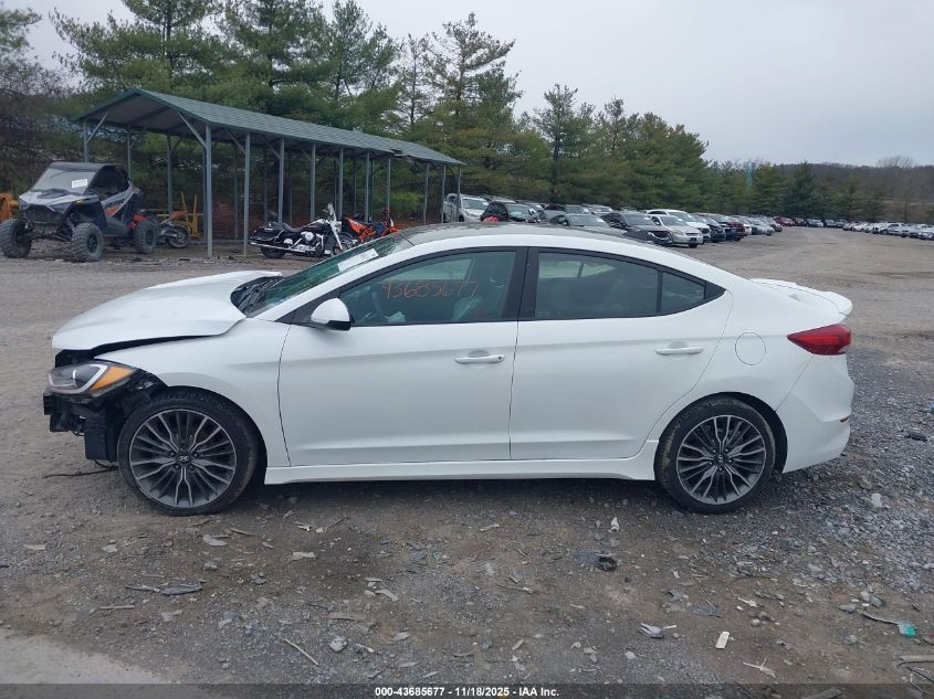 2017 Hyundai Elantra Se VIN: 5NPD74LF9HH068011 Lot: 43685677