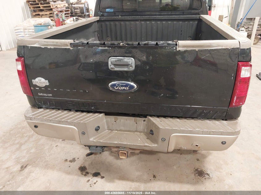 2011 Ford F-250 Lariat VIN: 1FT7W2BT0BEB07443 Lot: 43685685