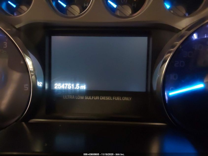 2011 Ford F-250 Lariat VIN: 1FT7W2BT0BEB07443 Lot: 43685685