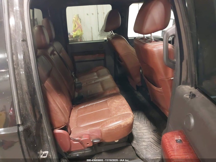 2011 Ford F-250 Lariat VIN: 1FT7W2BT0BEB07443 Lot: 43685685