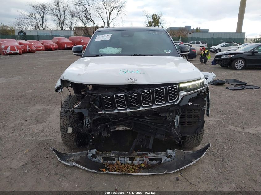 2022 Jeep Grand Cherokee Summit Reserve 4X4 VIN: 1C4RJHET8N8590477 Lot: 43685695