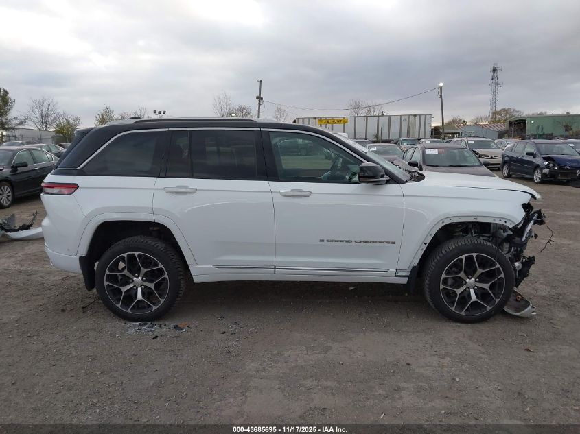 2022 Jeep Grand Cherokee Summit Reserve 4X4 VIN: 1C4RJHET8N8590477 Lot: 43685695