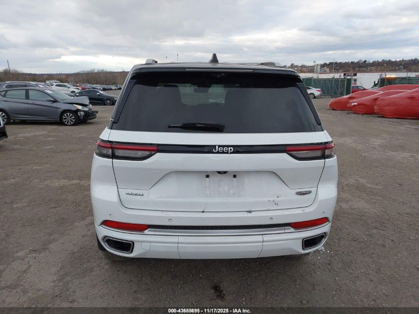 2022 Jeep Grand Cherokee Summit Reserve 4X4 VIN: 1C4RJHET8N8590477 Lot: 43685695