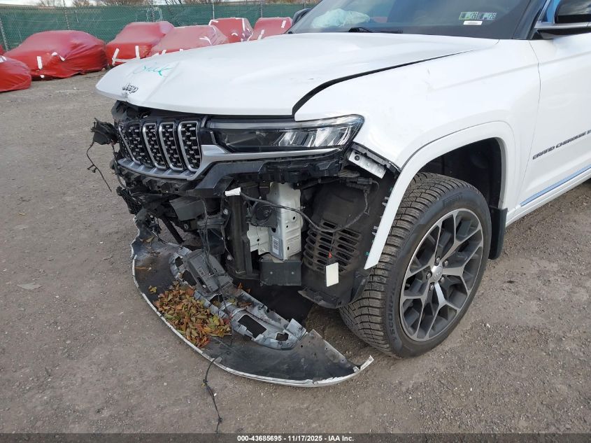 2022 Jeep Grand Cherokee Summit Reserve 4X4 VIN: 1C4RJHET8N8590477 Lot: 43685695