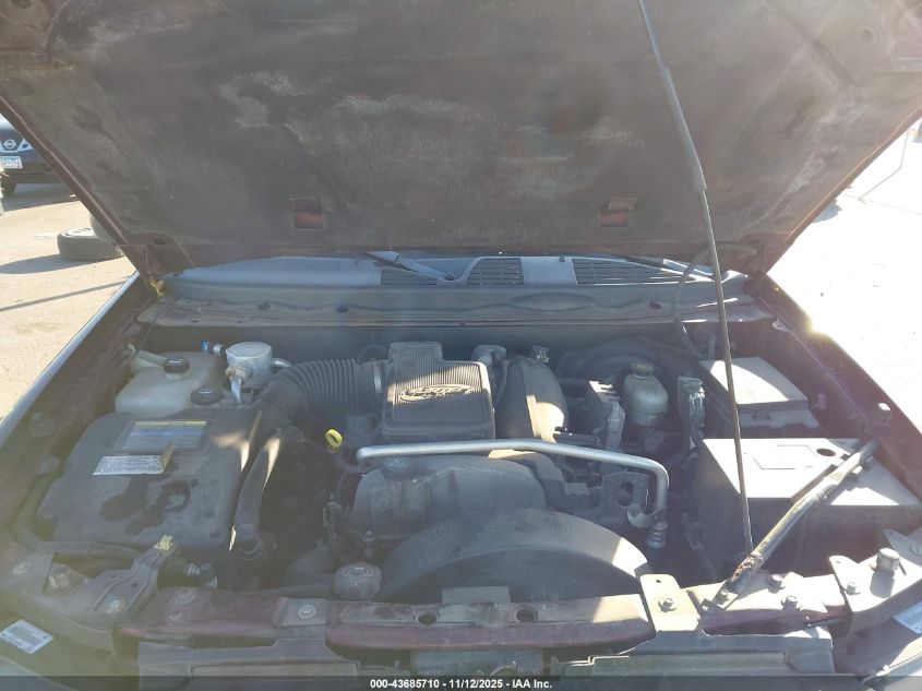 2006 Chevrolet Trailblazer Ls VIN: 1GNDT13S162205858 Lot: 43685710