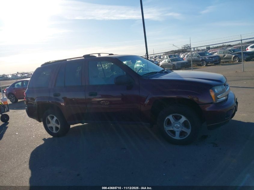2006 Chevrolet Trailblazer Ls VIN: 1GNDT13S162205858 Lot: 43685710