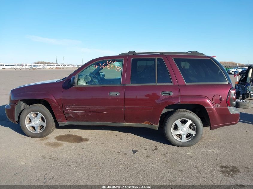 2006 Chevrolet Trailblazer Ls VIN: 1GNDT13S162205858 Lot: 43685710