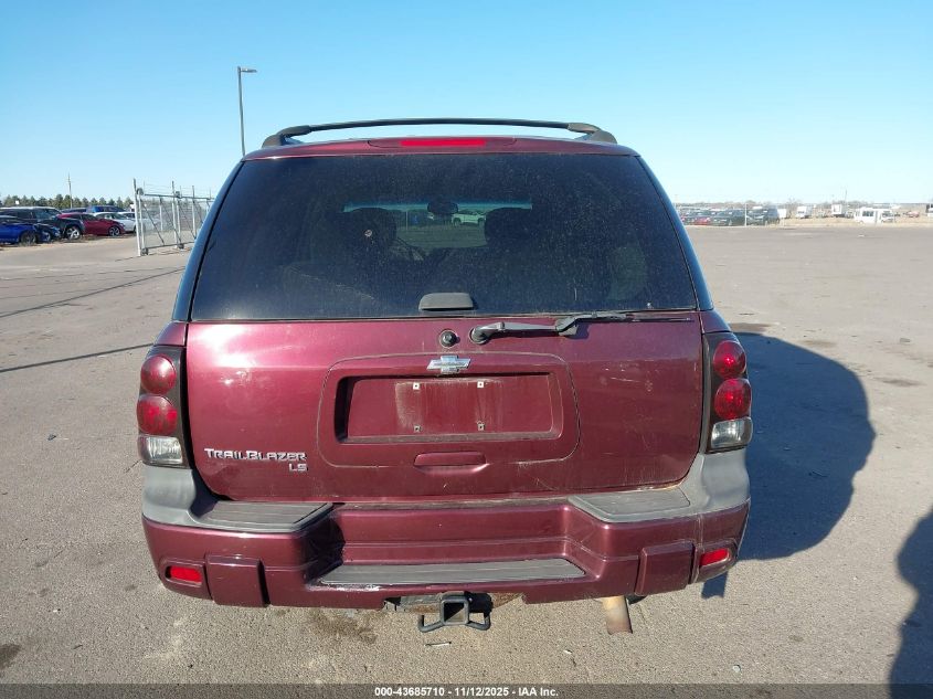2006 Chevrolet Trailblazer Ls VIN: 1GNDT13S162205858 Lot: 43685710