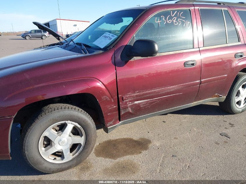 2006 Chevrolet Trailblazer Ls VIN: 1GNDT13S162205858 Lot: 43685710