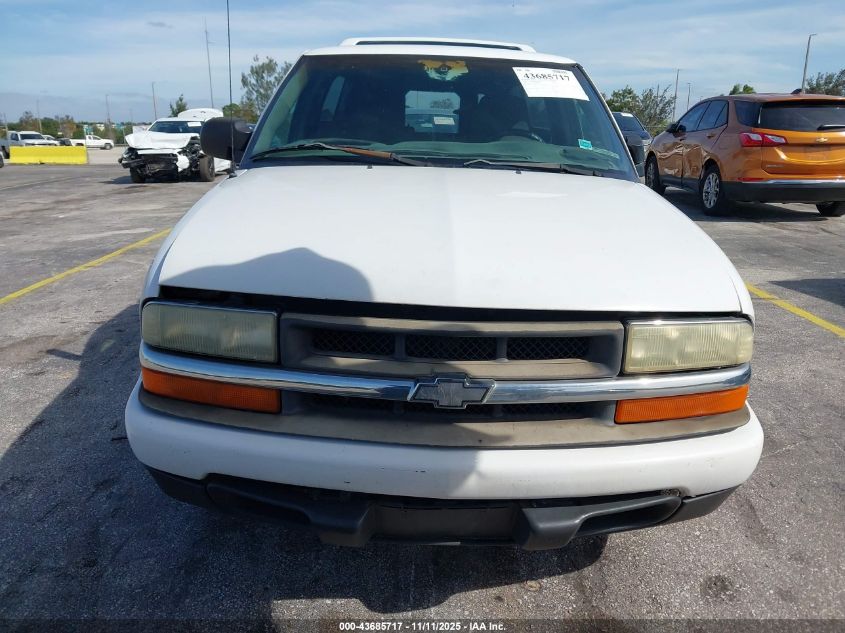 2003 Chevrolet S-10 Ls VIN: 1GCCS14X738164470 Lot: 43685717