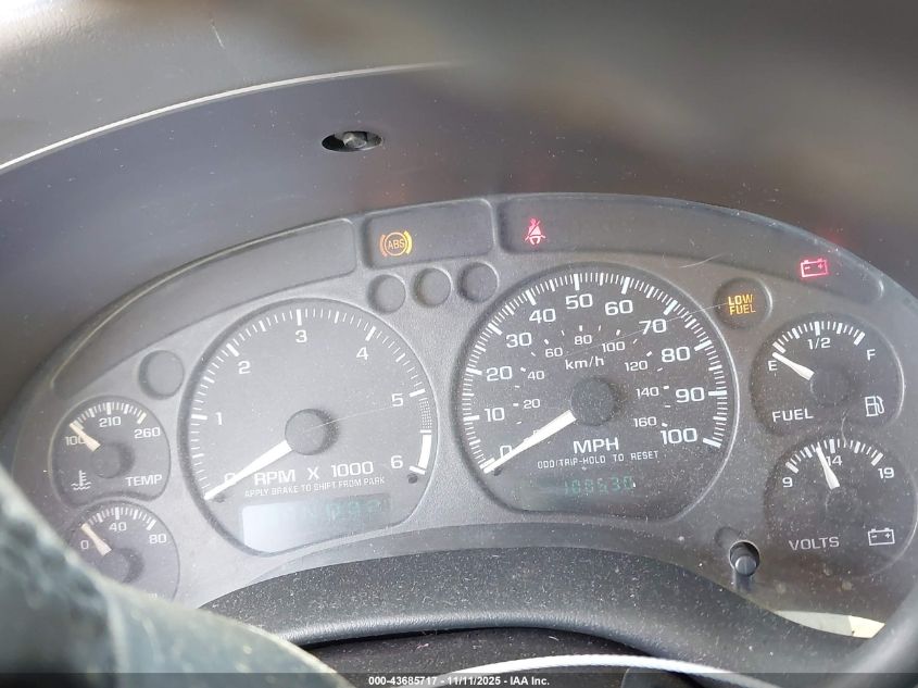 2003 Chevrolet S-10 Ls VIN: 1GCCS14X738164470 Lot: 43685717