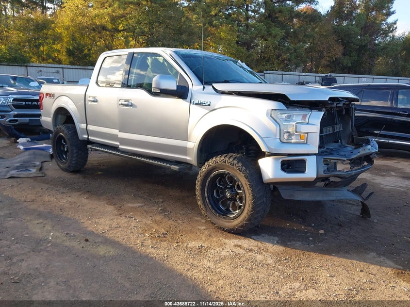 2015 FORD F-150 LARIAT - 1FTEW1EF0FFA15000