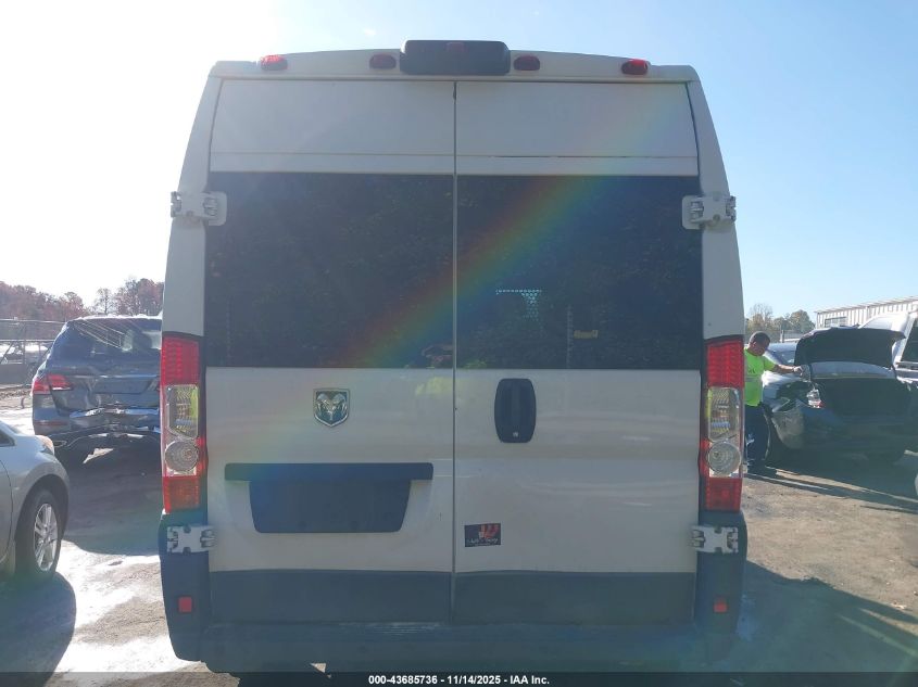 2017 Ram Promaster 1500 High Roof 136 Wb VIN: 3C6TRVBG0HE517741 Lot: 43685736