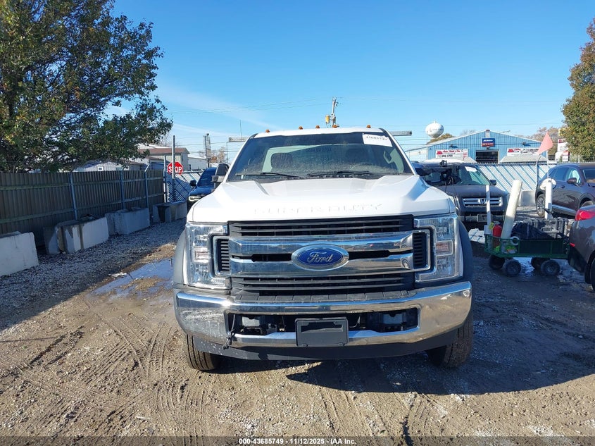 2018 Ford F-550 Chassis Xl VIN: 1FDUF5GY0JEC29500 Lot: 43685749