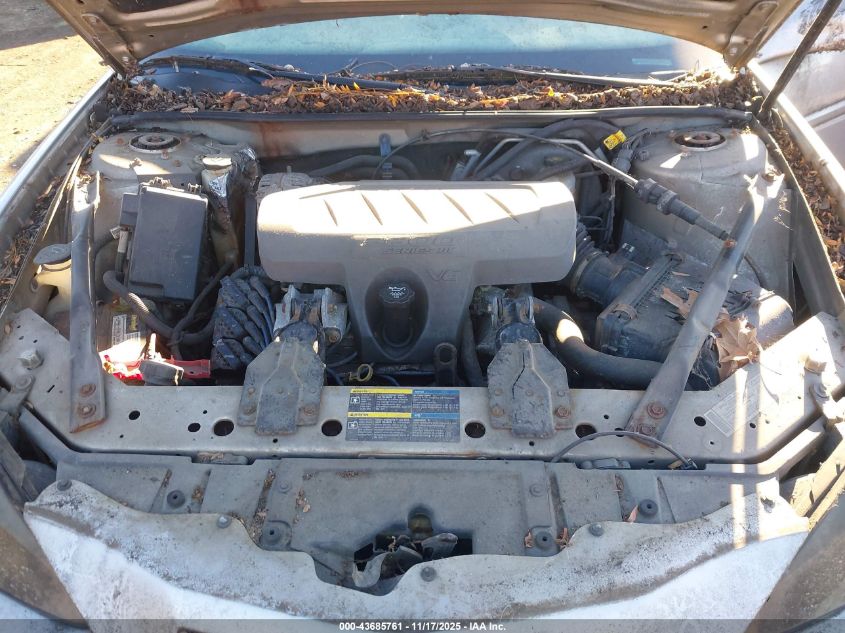 2006 Pontiac Grand Prix VIN: 2G2WP552861151540 Lot: 43685761