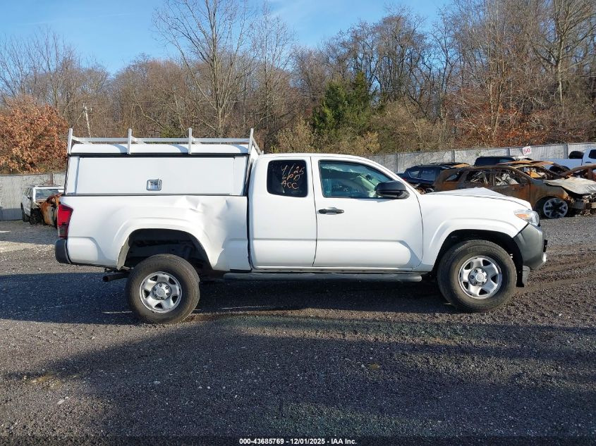 2020 Toyota Tacoma Sr VIN: 5TFRX5GN0LX178262 Lot: 43685769