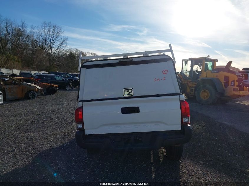 2020 Toyota Tacoma Sr VIN: 5TFRX5GN0LX178262 Lot: 43685769