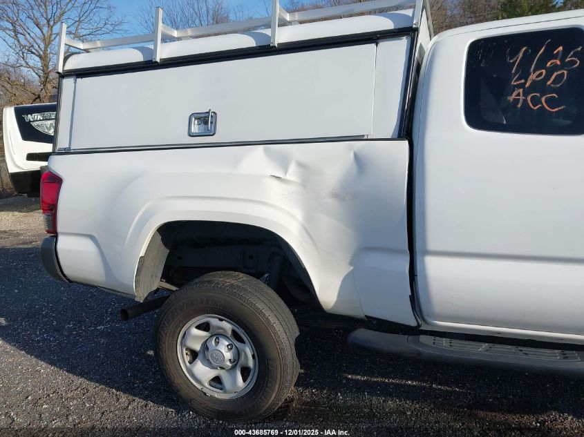 2020 Toyota Tacoma Sr VIN: 5TFRX5GN0LX178262 Lot: 43685769