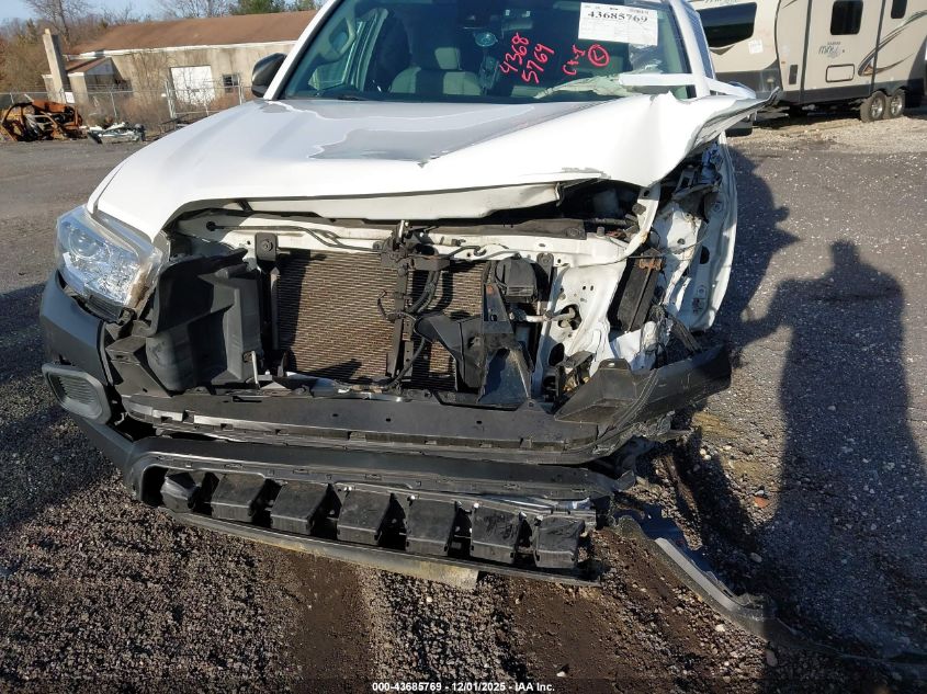 2020 Toyota Tacoma Sr VIN: 5TFRX5GN0LX178262 Lot: 43685769