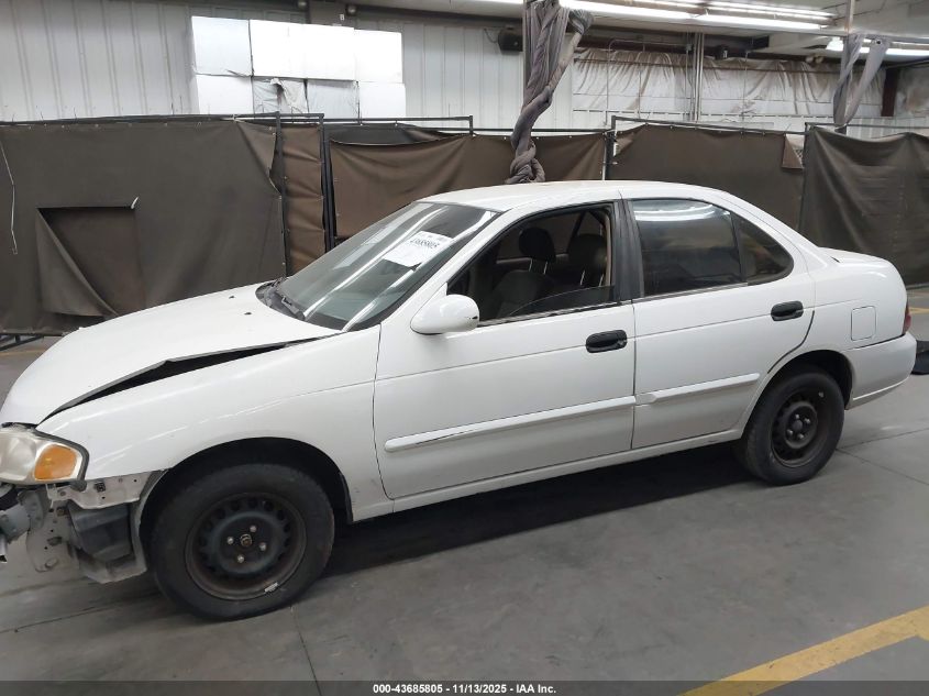 2001 Nissan Sentra Xe VIN: 3N1CB51D81L507919 Lot: 43685805