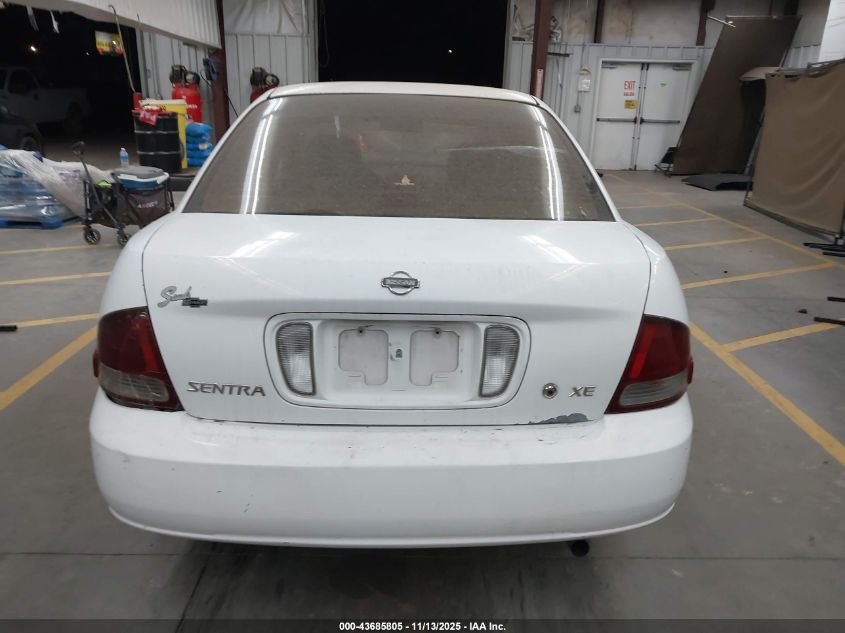 2001 Nissan Sentra Xe VIN: 3N1CB51D81L507919 Lot: 43685805