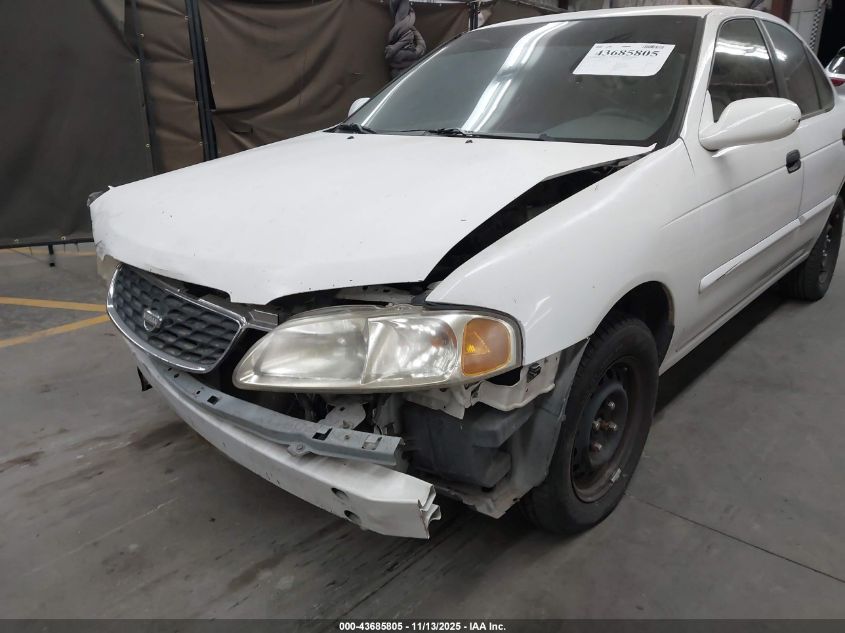 2001 Nissan Sentra Xe VIN: 3N1CB51D81L507919 Lot: 43685805