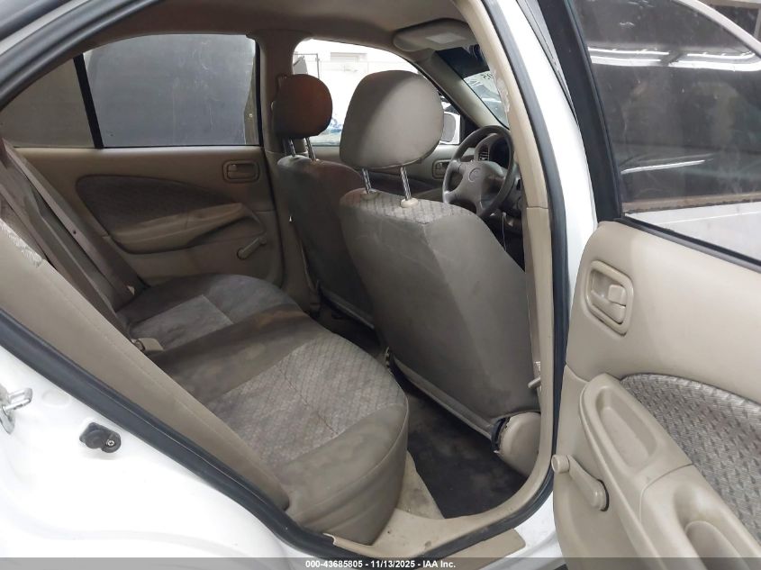 2001 Nissan Sentra Xe VIN: 3N1CB51D81L507919 Lot: 43685805