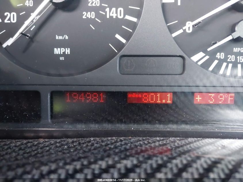 2005 BMW X5 3.0I VIN: 5UXFA13585LY22084 Lot: 43685814