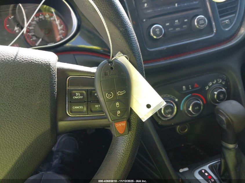 2015 Dodge Dart Se VIN: 1C3CDFAA6FD337855 Lot: 43685818