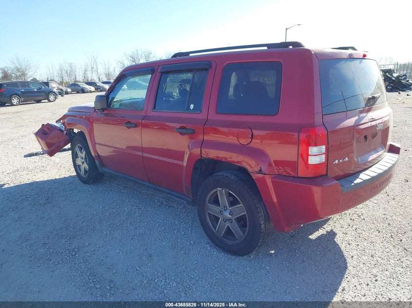 1J8FF28W38D639578 2008 JEEP LIBERTY (PATRIOT) photo no. 3
