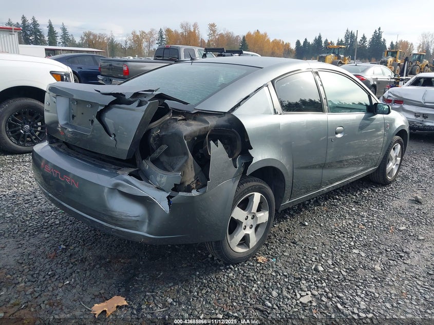 1G8AM18F87Z140837 2007 SATURN ION photo no. 4
