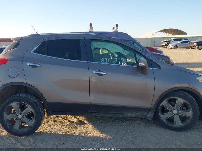 2014 Buick Encore Leather VIN: KL4CJCSB2EB751827 Lot: 43685875