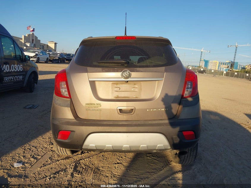 2014 Buick Encore Leather VIN: KL4CJCSB2EB751827 Lot: 43685875