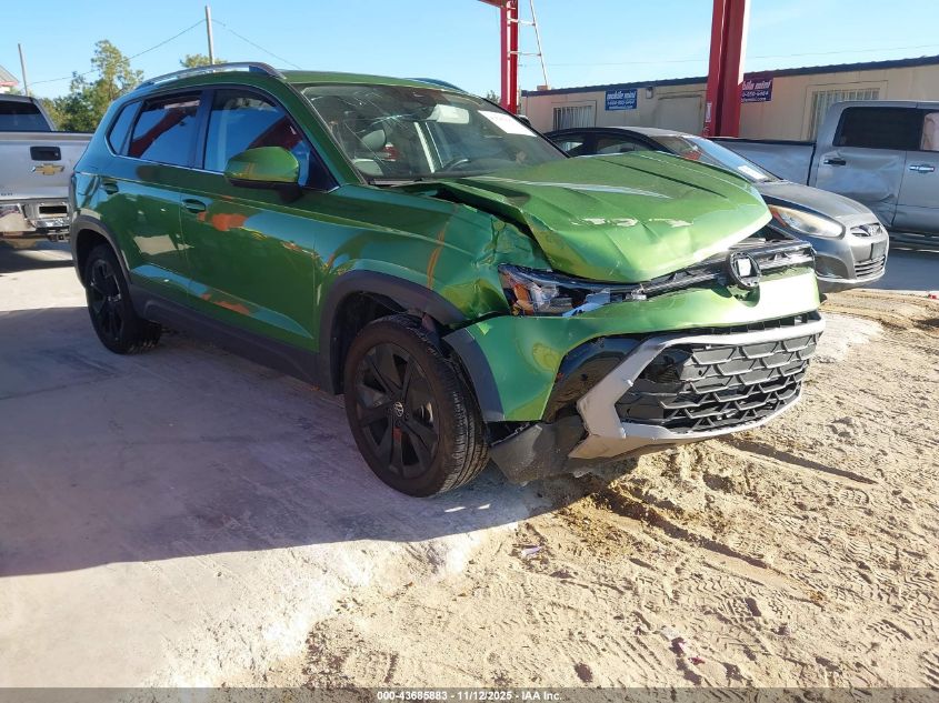 2025 VOLKSWAGEN TAOS 1.5T SE - 3VVEC7B22SM037704