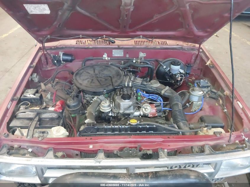 1987 Toyota Pickup Xtracab Rn67 Dlx VIN: JT4RN67D9H5073564 Lot: 43685888