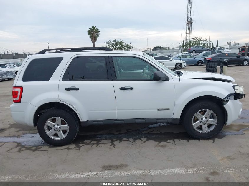 2008 Ford Escape Hybrid VIN: 1FMCU49H88KA50495 Lot: 43685896